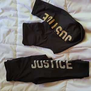 Girls justice leggings.